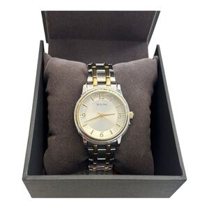 Bulova Gold and Silver Men's Watch